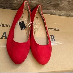 Torrid Women's Red Flats
